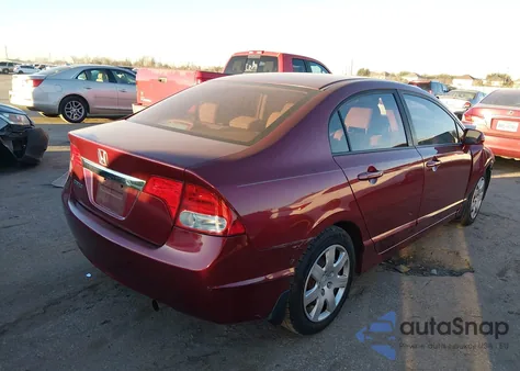 2010 Honda Civic Lx из США, поврежденный, VIN 19XFA1F59AE012835